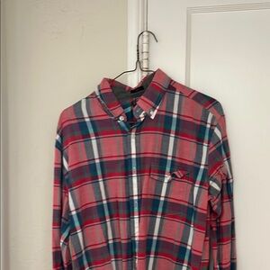 J. Crew Red Plaid Men's Shirt